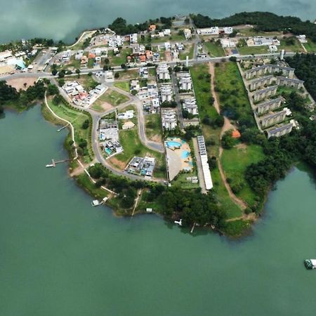 Enseada Nautico Apart Flat I Vista Para O Lago Corumba Caldas Novas Eksteriør billede