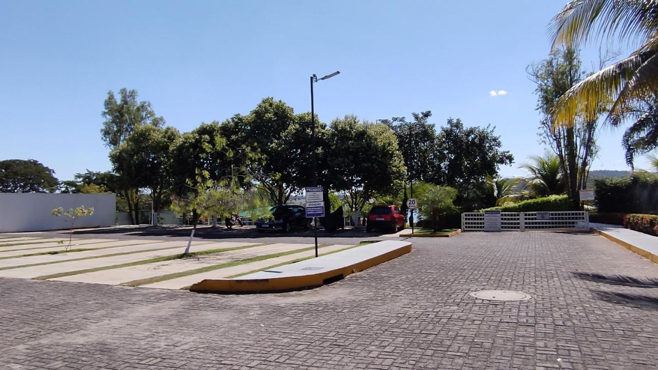 Enseada Nautico Apart Flat I Vista Para O Lago Corumba Caldas Novas Eksteriør billede