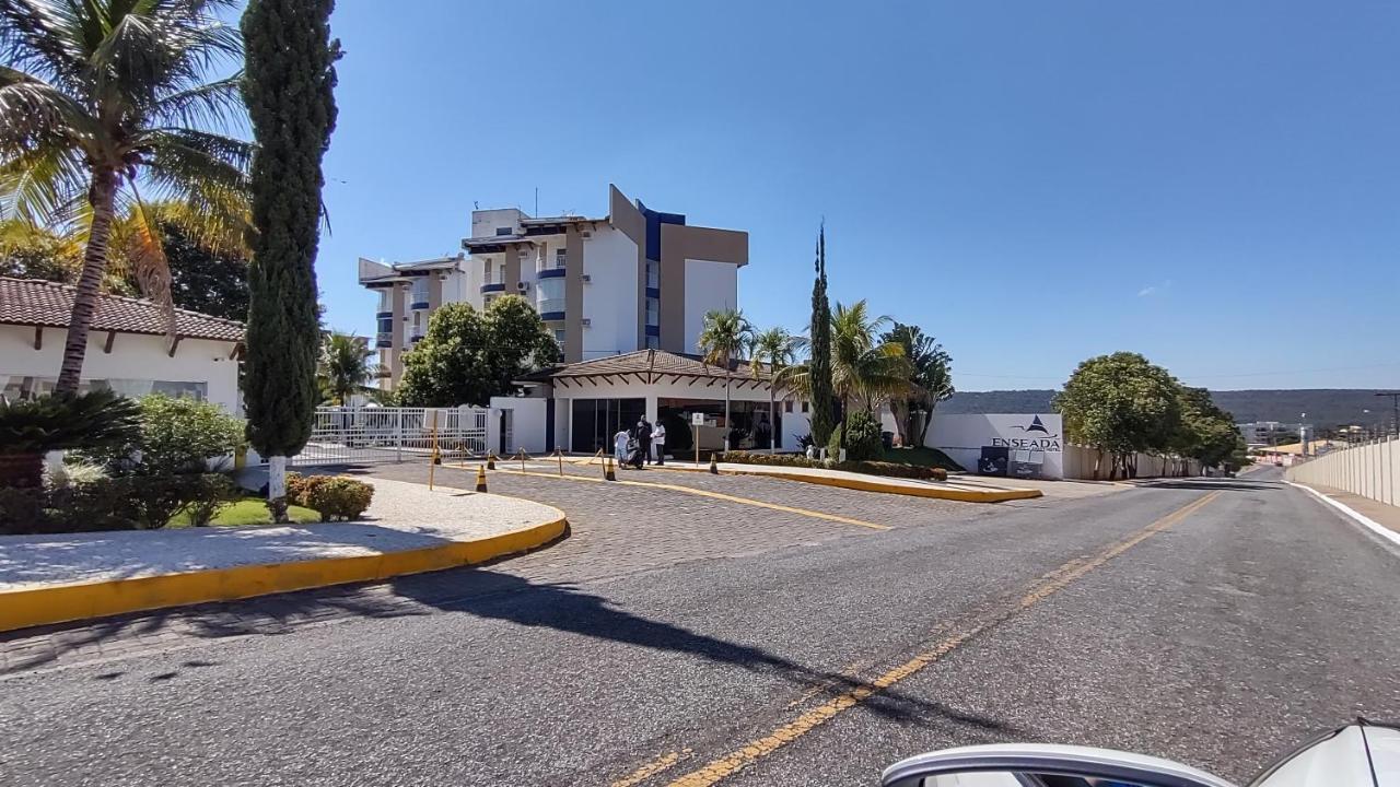 Enseada Nautico Apart Flat I Vista Para O Lago Corumba Caldas Novas Eksteriør billede
