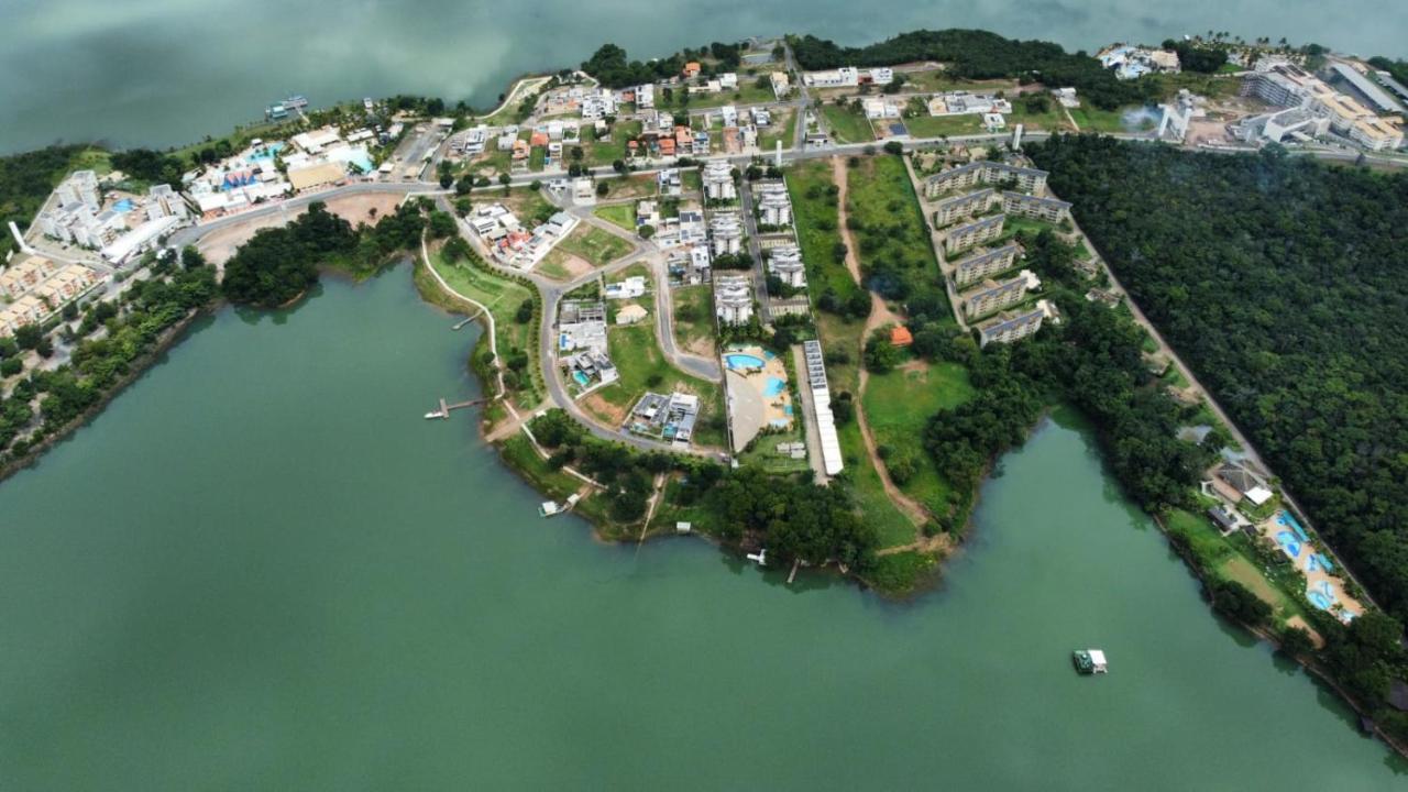 Enseada Nautico Apart Flat I Vista Para O Lago Corumba Caldas Novas Eksteriør billede