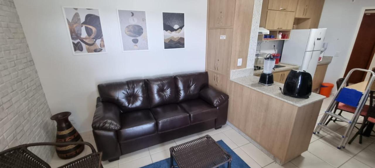Enseada Nautico Apart Flat I Vista Para O Lago Corumba Caldas Novas Eksteriør billede
